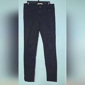 Zara Women's High Rise Jeans - Dark Blue (Trafakuc)